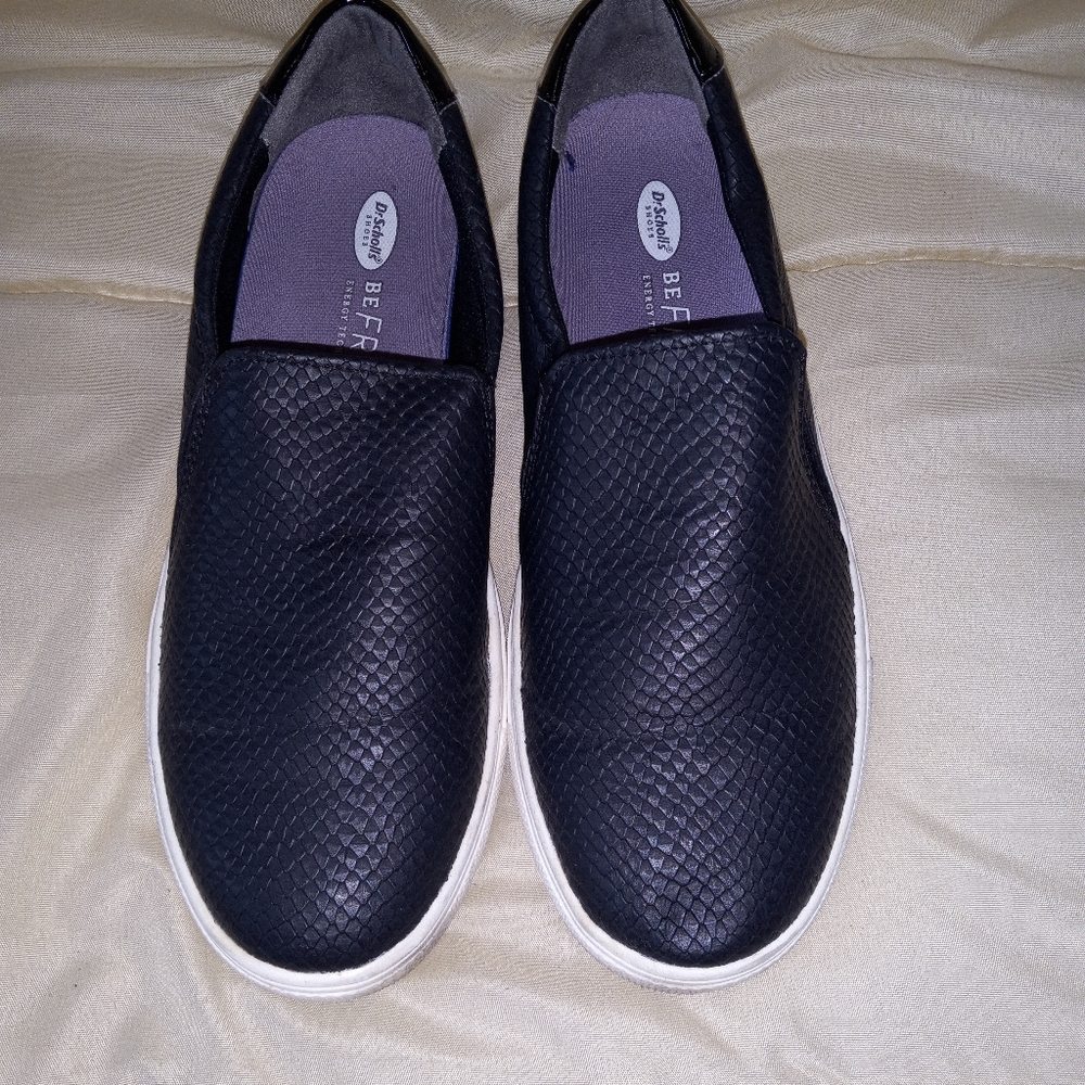 Dr. Scholl's Women's Black Slip-On Sneakers